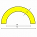 profil ochronny ostrzegawczy żółto-czarny typ r50 bariery, lustra i profile ochronne 6