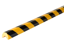 profil ochronny ostrzegawczy żółto-czarny typ a - sklep bhp elmetal bariery, lustra i profile ochronne 11
