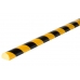 profil ochronny ostrzegawczy żółto-czarny typ c - sklep bhp elmetal bariery, lustra i profile ochronne 5