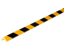 profil ochronny ostrzegawczy żółto-czarny typ f - sklep bhp elmetal bariery, lustra i profile ochronne 11