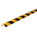 profil ochronny ostrzegawczy żółto-czarny typ r30 - sklep bhp elmetal bariery, lustra i profile ochronne 5