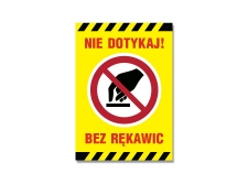 zakaz używania otwartego ognia - znak zakazu tablica bhp - sklep bhp elmetal tablice i naklejki bhp 6