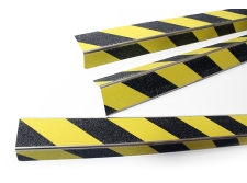 paski antypoślizgowe żółto-czarne samoprzylepne 10 sztuk zabezpieczenia antypoślizgowe 14