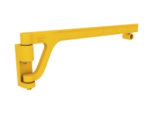 bramka bezpieczeństwa double axes gate 120 cm - sklep bhp elmetal bariery, lustra i profile ochronne 15