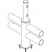 elastyczna barierka ochronna strefy ruchu lima - słupek środkowy - sklep bhp elmetal bariery, lustra i profile ochronne 5