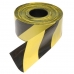 taśma ostrzegawcza odgrodzeniowa żółto - czarna 100 m - sklep bhp elmetal bariery, lustra i profile ochronne 6
