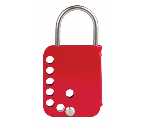 podwójna blokada klamrowa brady 852439 (6 otworów) lockout / tagout 4