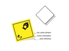 materiały żrące 8 - naklejka adr - sklep bhp elmetal znaki etykiety i naklejki 26