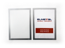 etykieta magnetyczna suchościeralna biało-niebieska gr. 0,8mm - sklep bhp elmetal znaki etykiety i naklejki 11