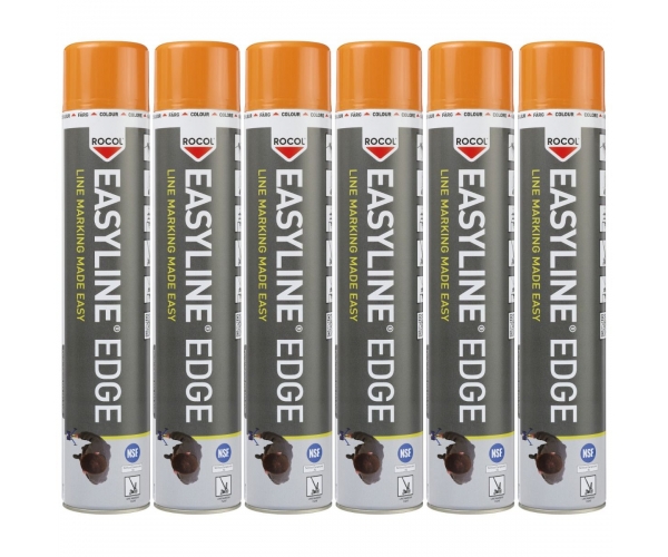 6x pomarańczowa farba easyline edge rocol do malowania linii - sklep bhp elmetal oznakowanie podłóg 4