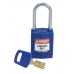 kompaktowa kłódka loto safekey nylon z szeklą aluminiową 25 mm - sklep bhp elmetal lockout / tagout 8