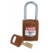 kompaktowa kłódka loto safekey nylon z szeklą aluminiową 25 mm - sklep bhp elmetal lockout / tagout 9