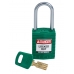 kompaktowa kłódka loto safekey nylon z szeklą aluminiową 25 mm - sklep bhp elmetal lockout / tagout 10