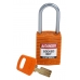 kompaktowa kłódka loto safekey nylon z szeklą aluminiową 25 mm - sklep bhp elmetal lockout / tagout 11