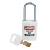 kompaktowa kłódka loto safekey nylon z szeklą aluminiową 25 mm - sklep bhp elmetal lockout / tagout 14