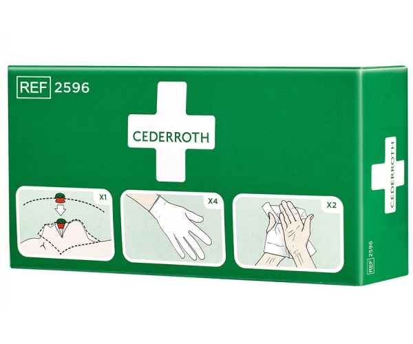 zestaw ochronny pierwszej pomocy cederroth ref 2596 - sklep bhp elmetal pierwsza pomoc 4