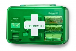 Dozownik z plastrami opatrunkowymi Cederroth Wound Care Dispenser