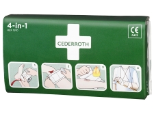 sterylny opatrunek na oparzenia salvequickmed maxi cover cederroth ref 658024 - sklep bhp elmetal pierwsza pomoc 11