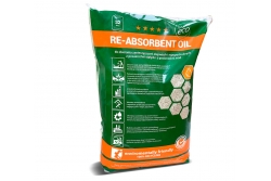Sorbent granulowany RE-ABSORBENT OIL – worek 32 L