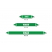 zielona strzałka do oznakowania rurociągów - sklep bhp elmetal oznakowanie rurociągów 6