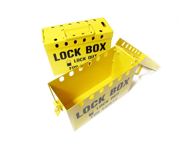 lock box - skrzynka blokowania grupowego - sklep bhp elmetal lockout / tagout 4