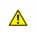 ogólny znak ostrzegawczy naklejka podłogowa bhp - sklep bhp elmetal oznakowanie podłóg 5