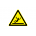 ostrzeżenie przed poślizgnięciem naklejka podłogowa bhp - sklep bhp elmetal oznakowanie podłóg 5