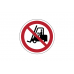 zakaz ruchu urządzeń do transportu poziomego naklejka podłogowa bhp - sklep bhp elmetal oznakowanie podłóg 5