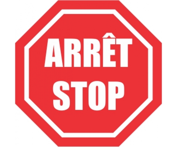 durastripe - znak stop - arret stop - sklep bhp elmetal oznakowanie podłóg 4
