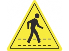 durastripe - znak stop - stop uważaj na pieszych - sklep bhp elmetal oznakowanie podłóg 40