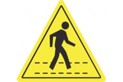 DuraStripe - znak ostrzegawczy - przejście dla pieszych nr.1