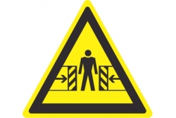 DuraStripe - znak ostrzegawczy - ostrzeżenie przed zgnieceniem bocznym
