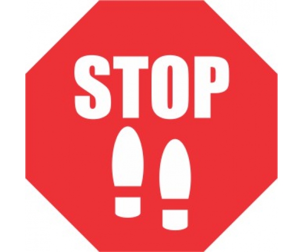durastripe - znak stop - stop poruszaniu się w tym miejscu - sklep bhp elmetal oznakowanie podłóg 4