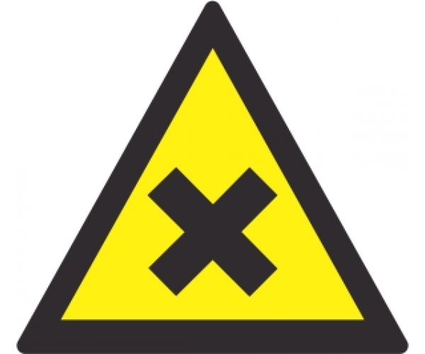 durastripe - znak ostrzegawczy - uwaga substancja szkodliwa lub drażniąca - sklep bhp elmetal oznakowanie podłóg 4
