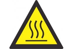 DuraStripe - znak ostrzegawczy - UWAGA gorące