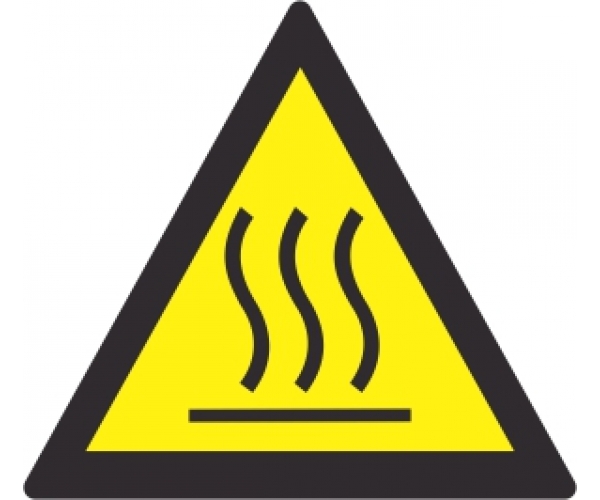 durastripe - znak ostrzegawczy - uwaga gorące - sklep bhp elmetal oznakowanie podłóg 4