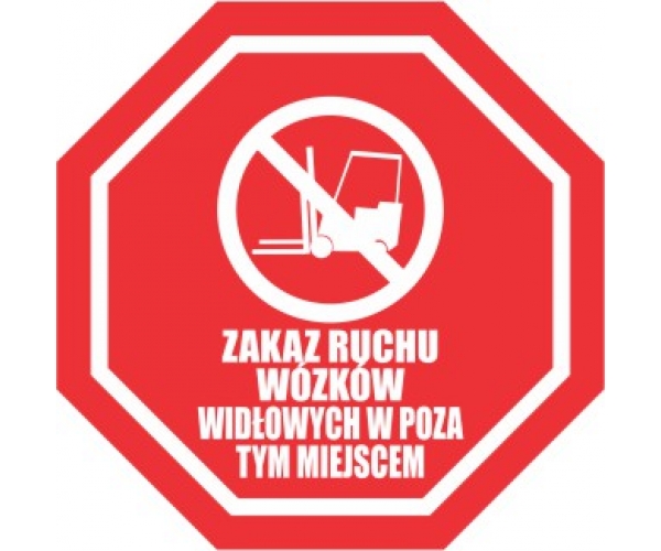 durastripe - znak stop - zakaz ruchu wózków widłowych poza tym miejscem - sklep bhp elmetal oznakowanie podłóg 4