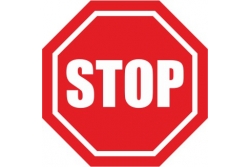 DuraStripe - znak stop - STOP!