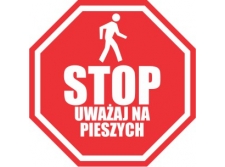 durastripe - znak stop - stop uwaga na ruch pojazdów - sklep bhp elmetal oznakowanie podłóg 10