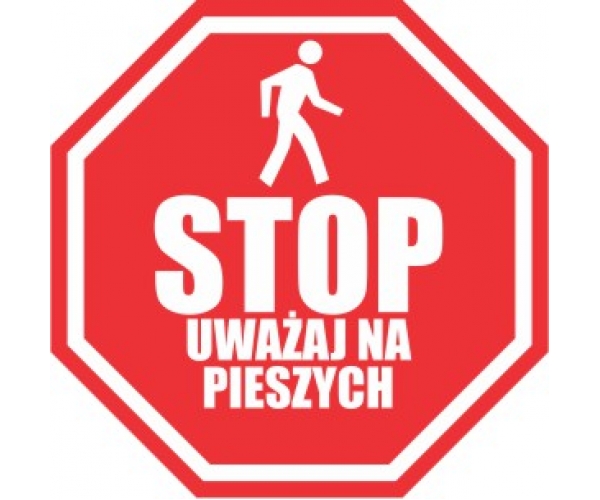 durastripe - znak stop - stop uważaj na pieszych - sklep bhp elmetal oznakowanie podłóg 4