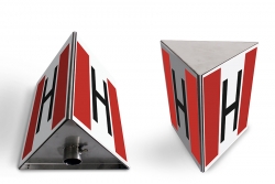 Hydrant - znak przeciwpożarowy przestrzenny 3D BHP