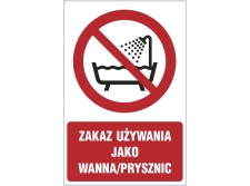 nie siadać! - znak zakazu tablica bhp - sklep bhp elmetal tablice i naklejki bhp 8