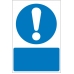 znak do personalizacji twój tekst - znak nakazu - tablica bhp - sklep bhp elmetal tablice i naklejki bhp 6