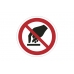 znak zakazu naklejka - nie dotykać! - sklep bhp elmetal tablice i naklejki bhp 5